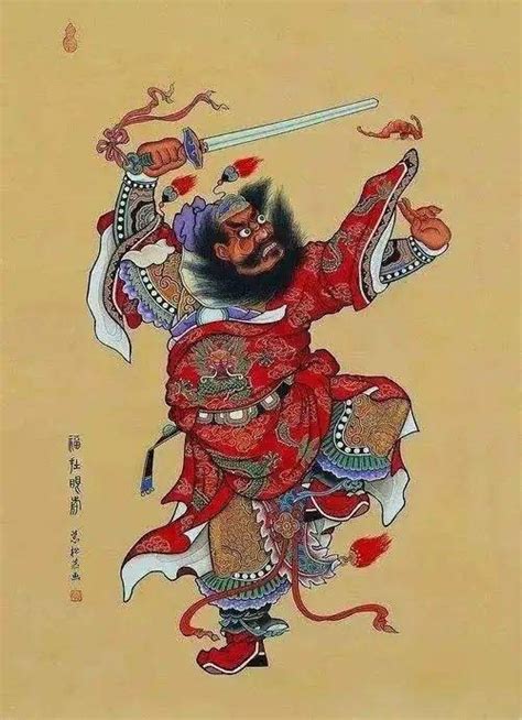 钟馗画像|钟馗（道教神仙）